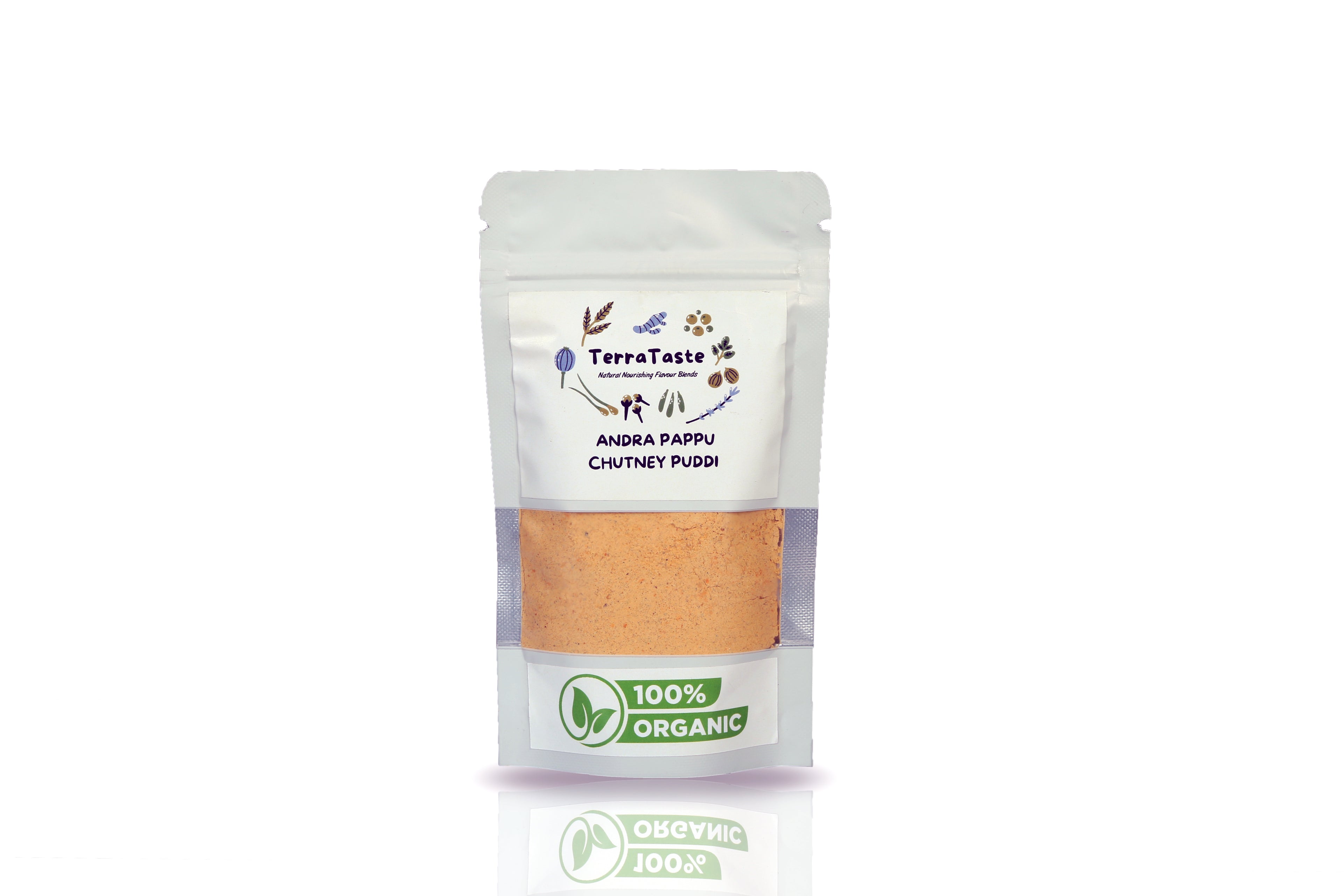 TerraTaste Andra Pappu Chutney Puddi, 100g