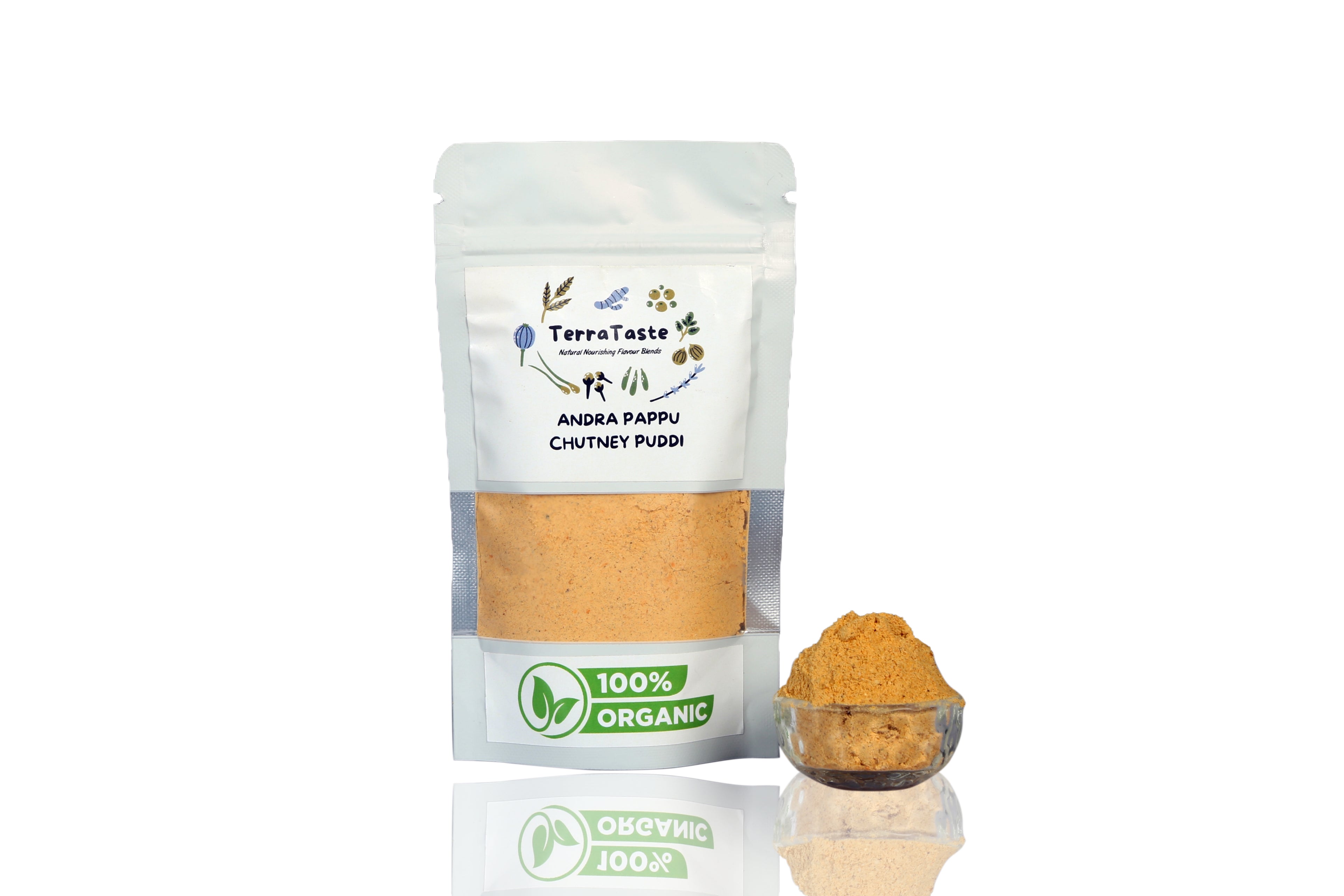 TerraTaste Andra Pappu Chutney Puddi, 100g