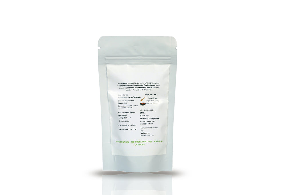 TerraTaste Sauteed Vegetable Seasoning, 100g